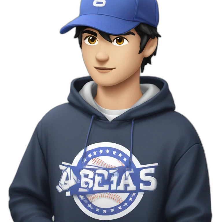 dark-haired boy in hoodie emoji