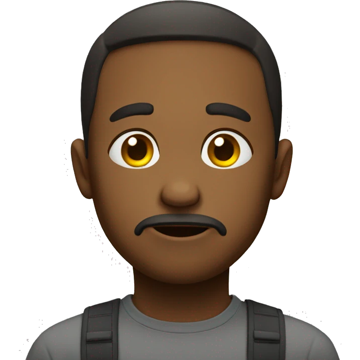 Sad but happy emoji