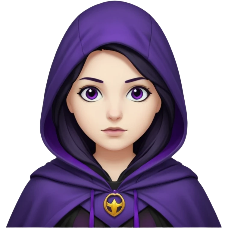 dc raven with hood emoji