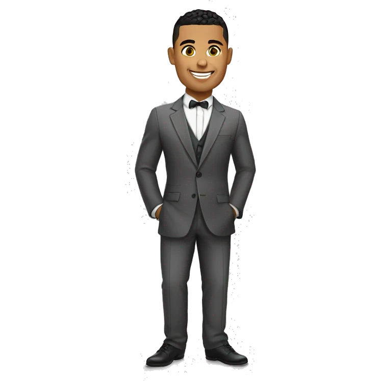 Ronaldo en robe emoji