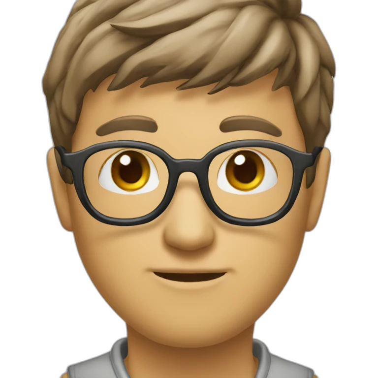 planner-glasses-Chineseman emoji