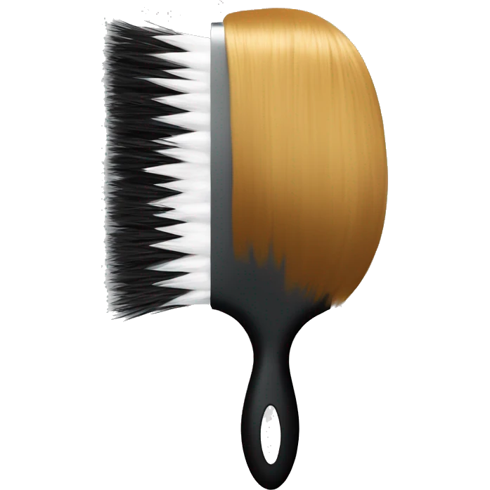 Hair color brush emoji