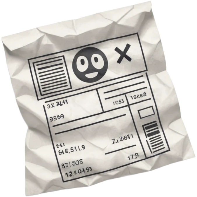 receipt emoji