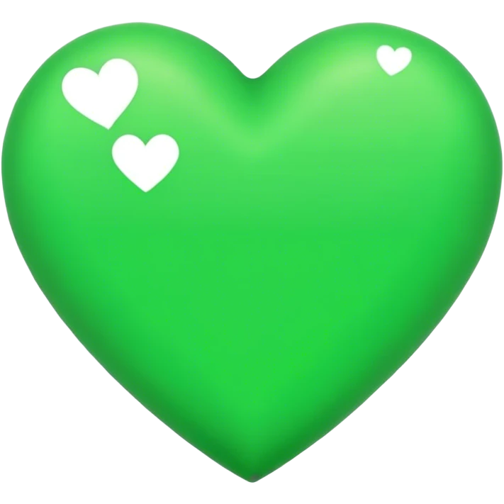 Green heart emoji