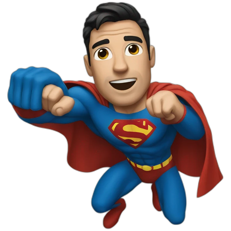 Super man  emoji