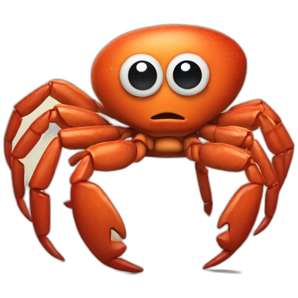 Party crab emoji
