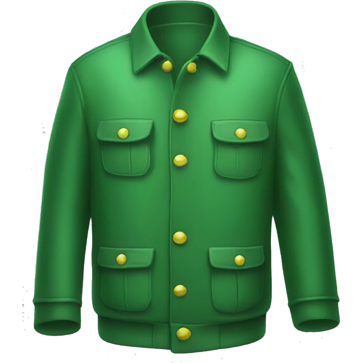 green "master's" jacket emoji emoji