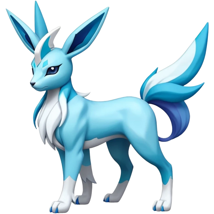  Cobalion-Suicune-Glaceon-fakemon (full body) emoji