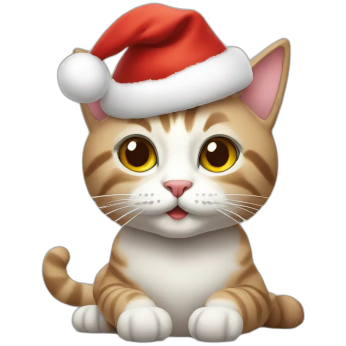 christmas cat emoji