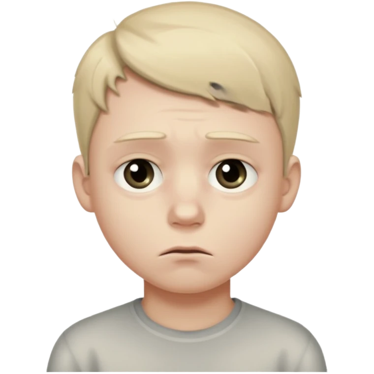 Alone boy or a lonely boy emoji