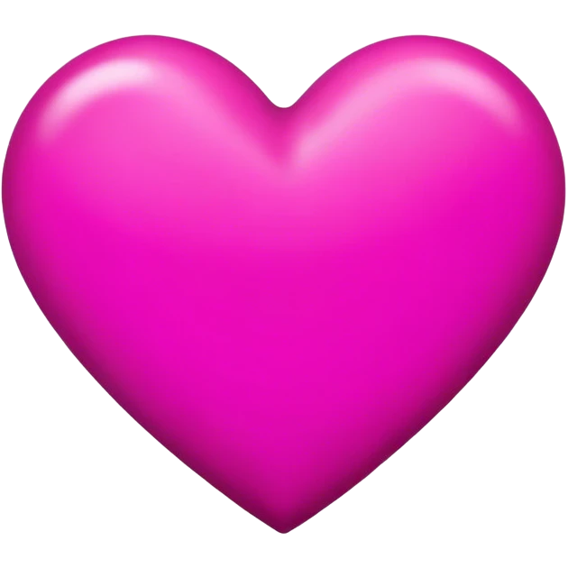 A magenta heart  emoji