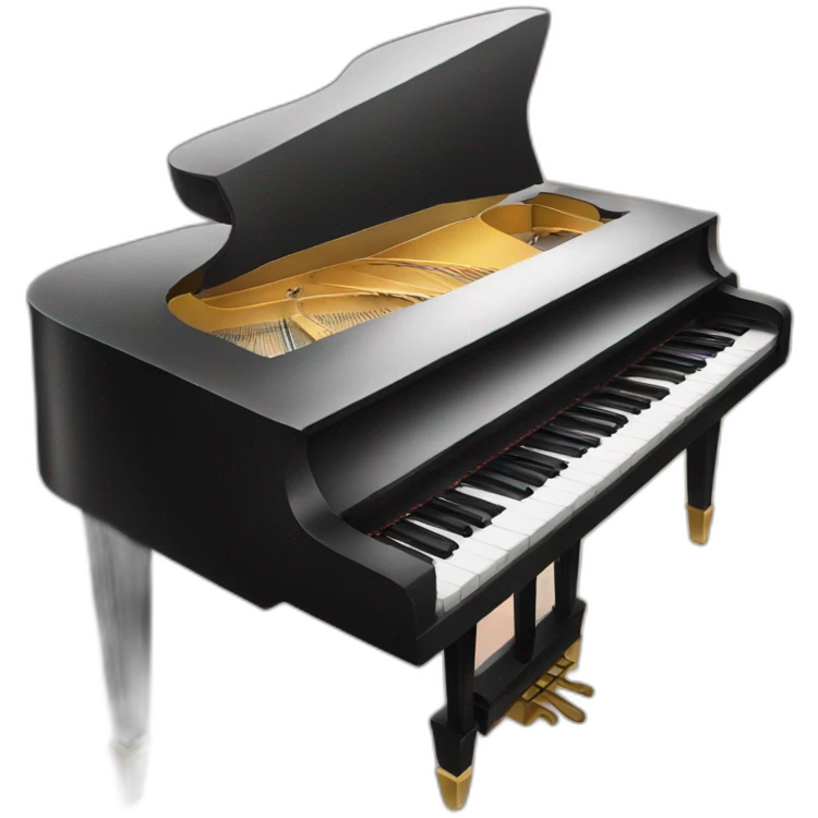Real piano emoji