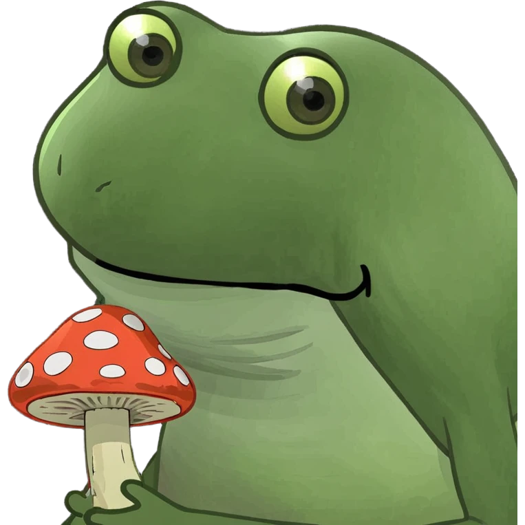 Mushroom psychodelic emoji