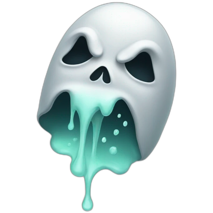Gost who vomits emoji