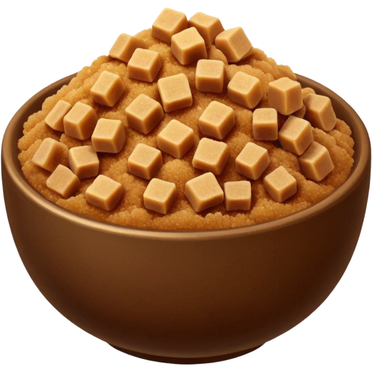 brown sugar in bowl emoji