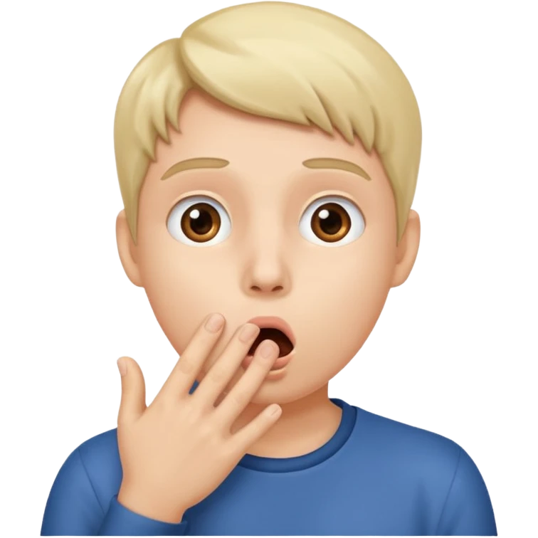 şaşırma eli ağzına götürme emoji