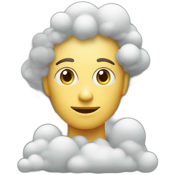 XMI   dans le cloud emoji