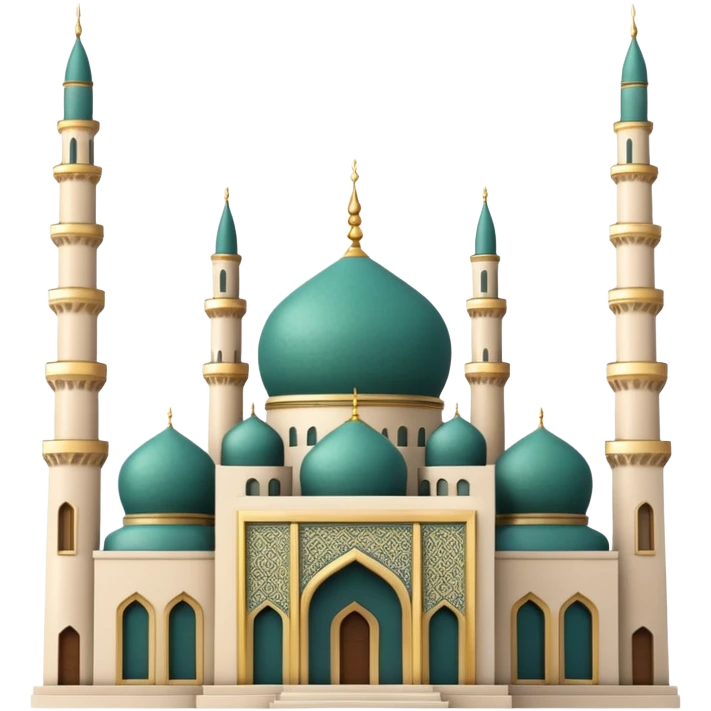 مسجد با دوتا دسته emoji