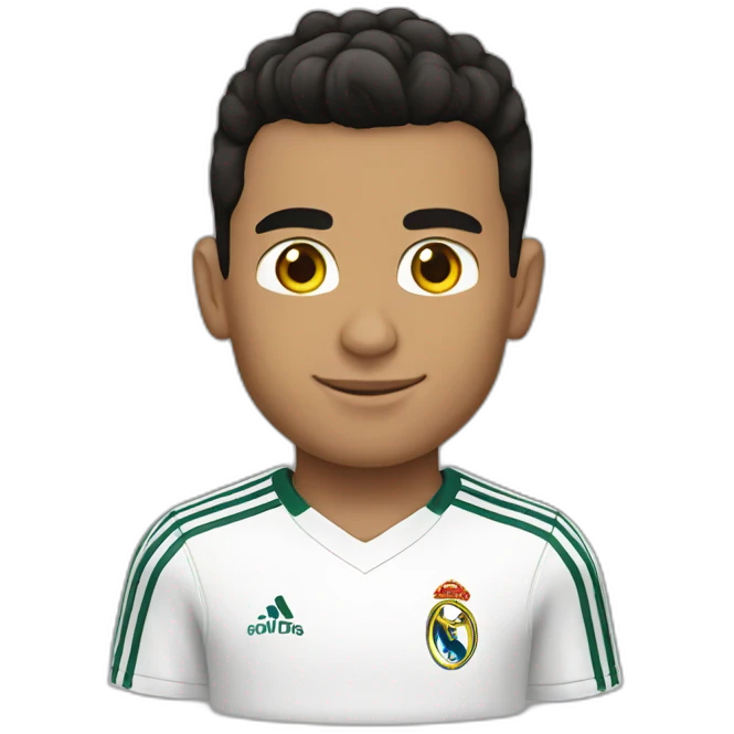 cristiano ronaldo but black emoji