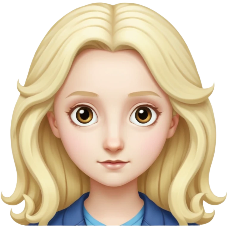 Luna Lovegood in harry potter emoji