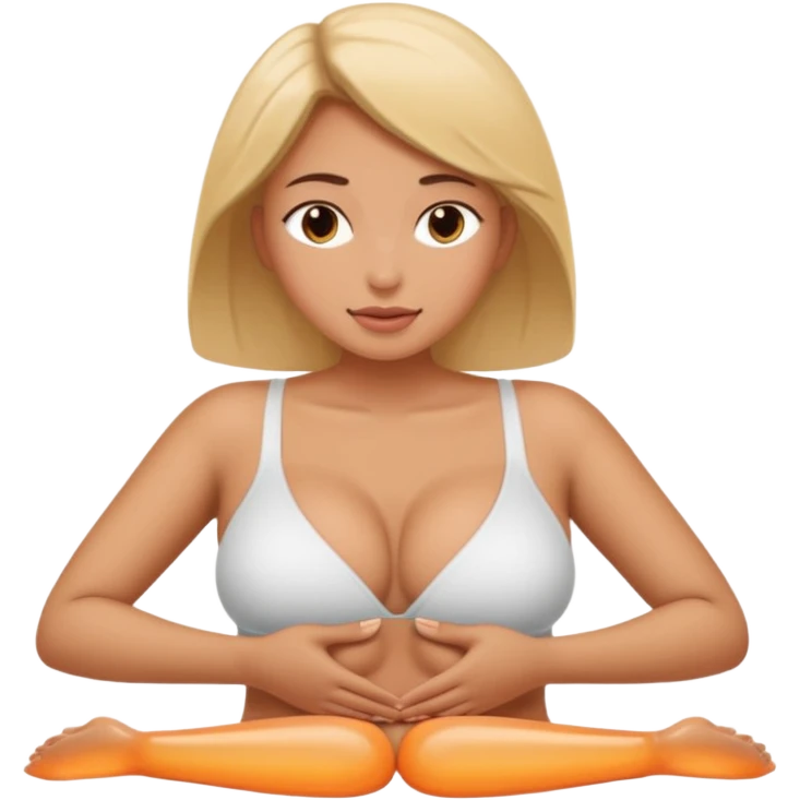 large breasts massage emoji