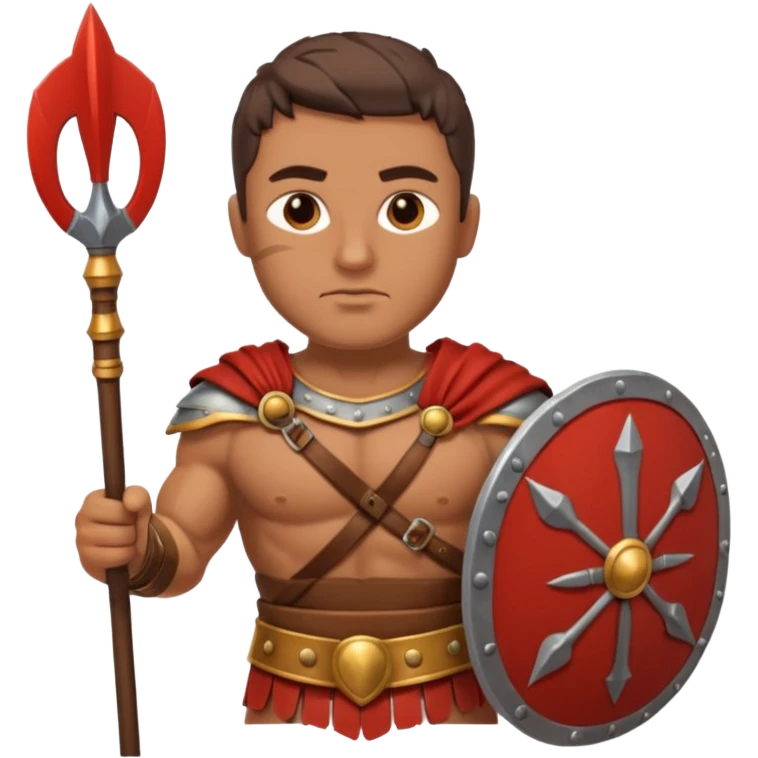 Roman Gladiator spear emoji