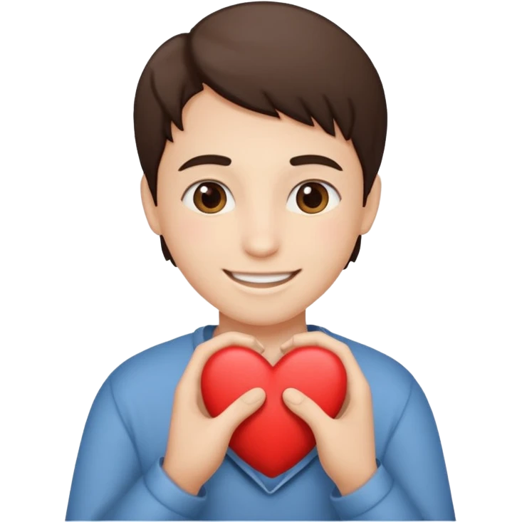 FLOORK DANDO UN CORAZÓN Y DICIENDO DURMETE O TE CONQUISTO emoji