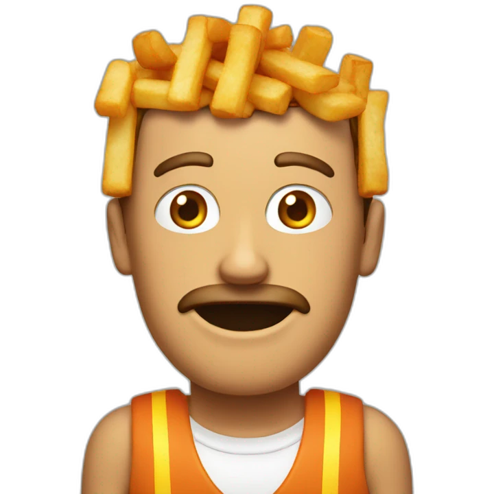 Fry man emoji