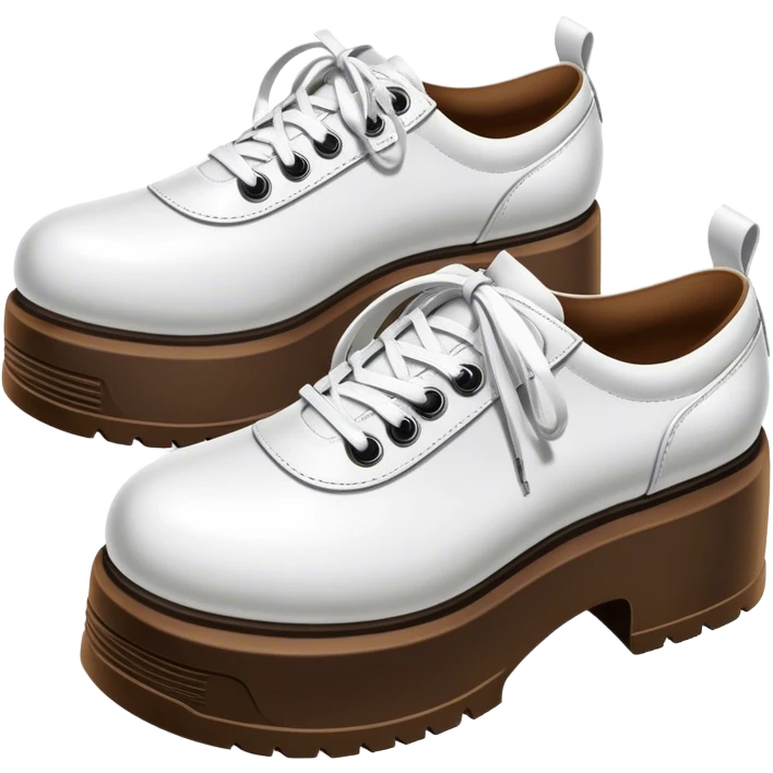 1990’s Buffalo brand platform shoes emoji