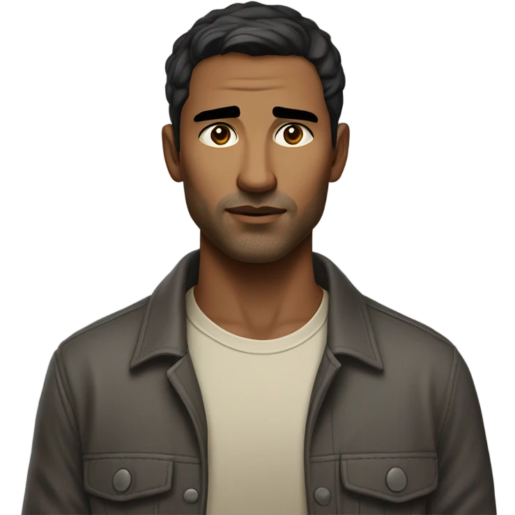 realistic portrait of a man emoji
