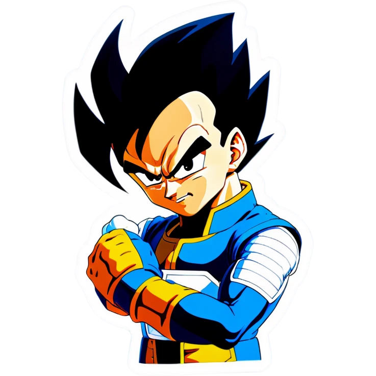 Vegeta y bulla emoji