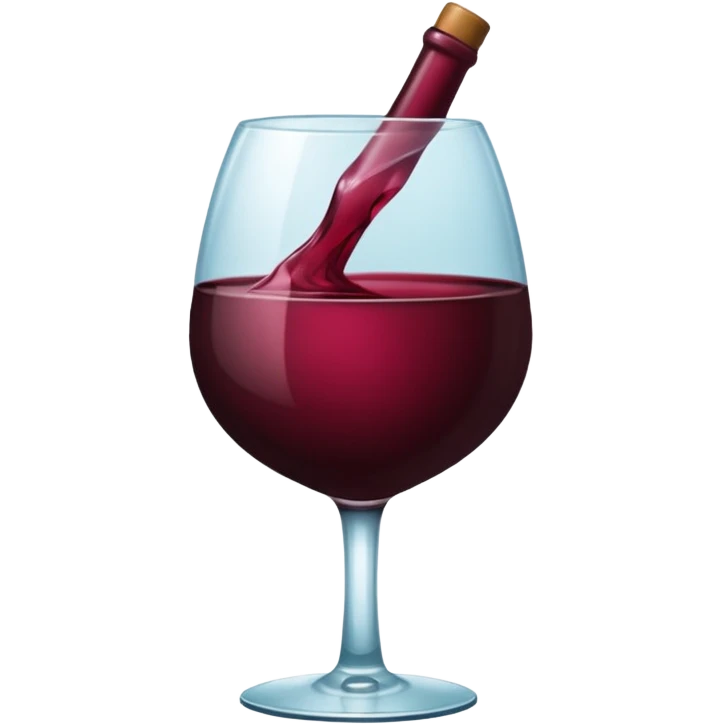 Coração cor bordo, vinho emoji