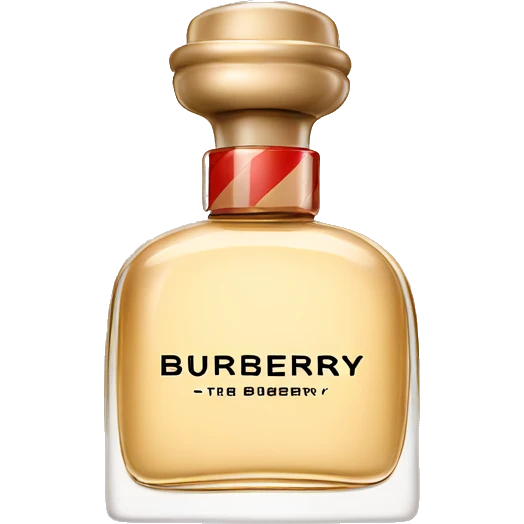 Burberry perfume emoji