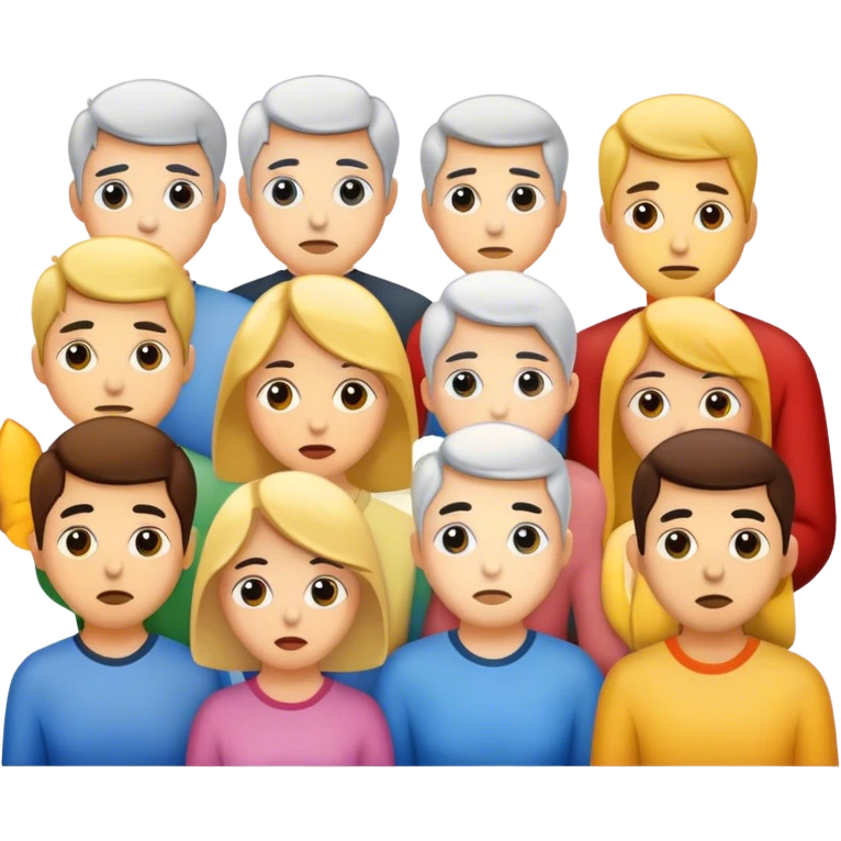 attentive spectators
 emoji