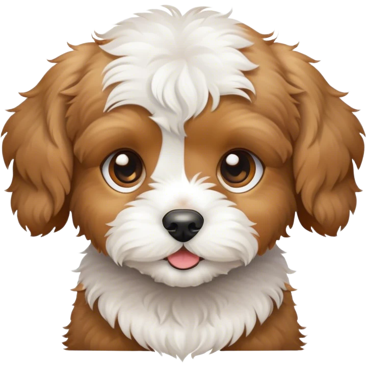 Cavapoo puppy emoji