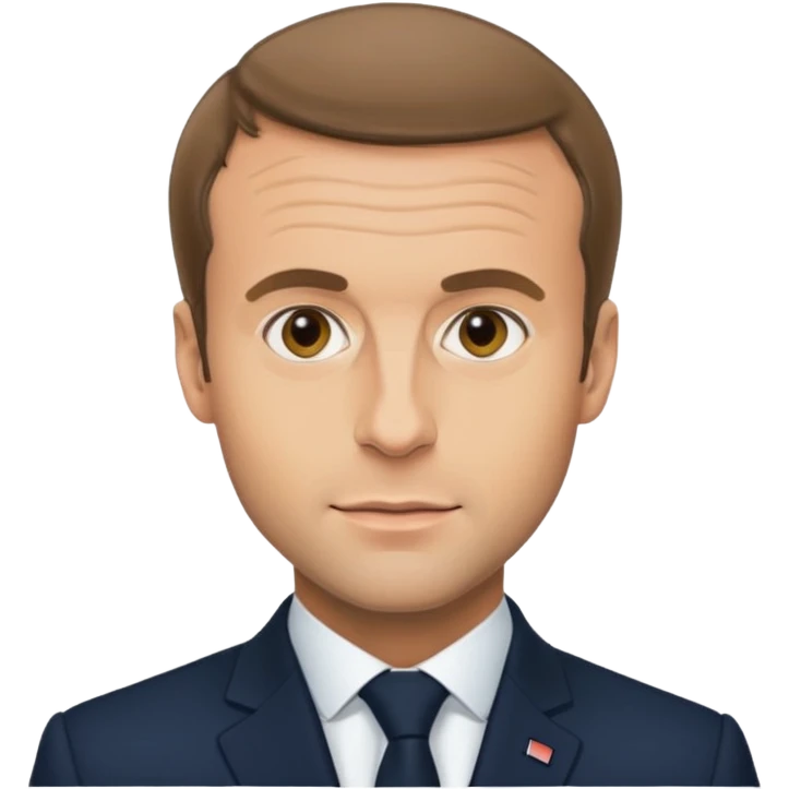 Emmanuel Macron emoji