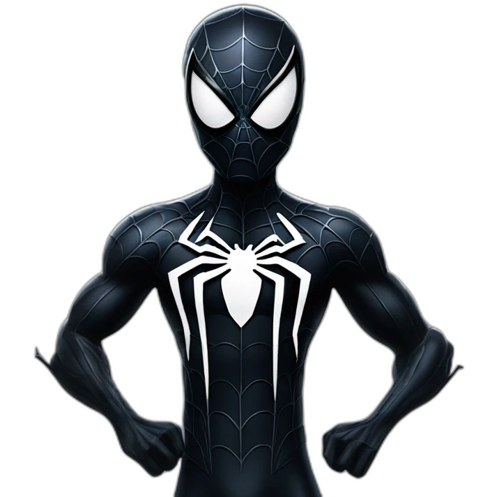 Spider-Man symbiote emoji
