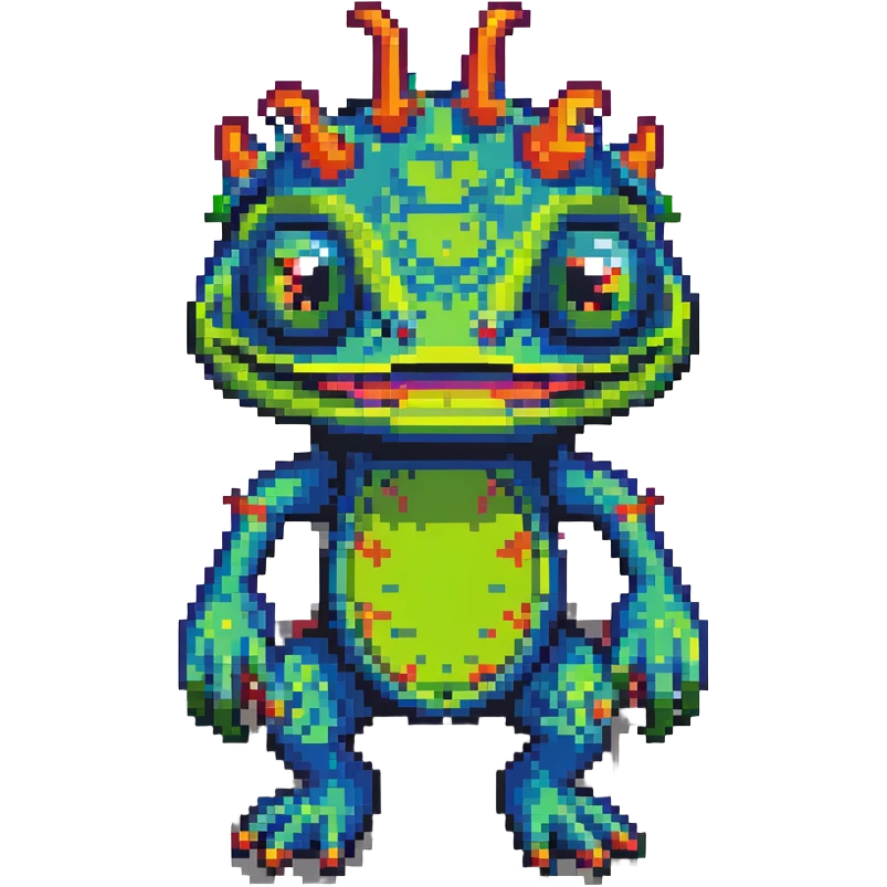 murloc pixel art emoji