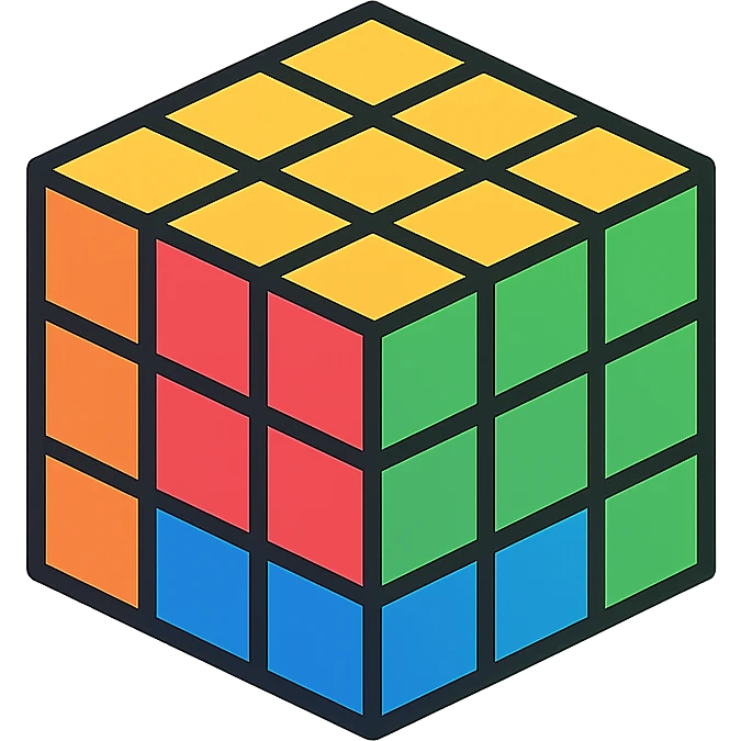 Rubik's Cube emoji