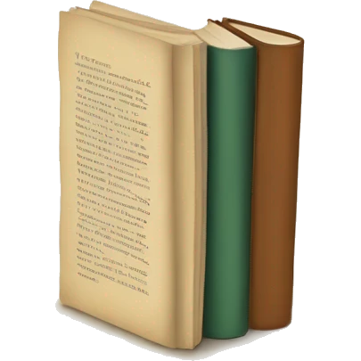 book with  ENGLISH written in the cover emoji
