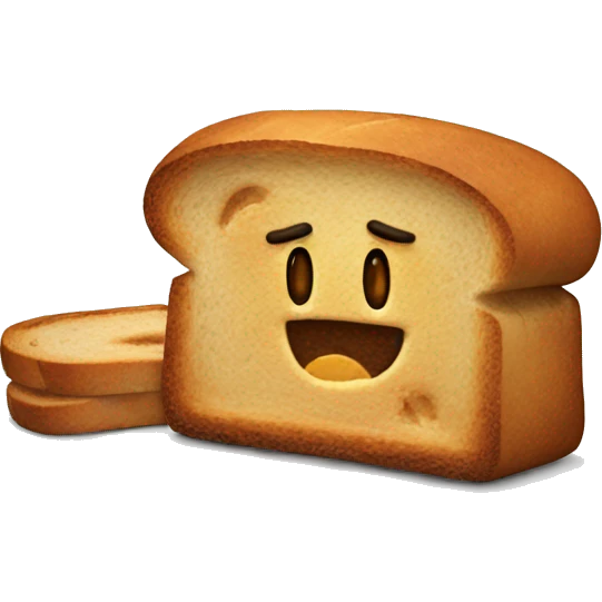 Burnt bread emoji