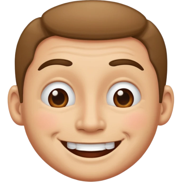 Man spreading cheeks emoji