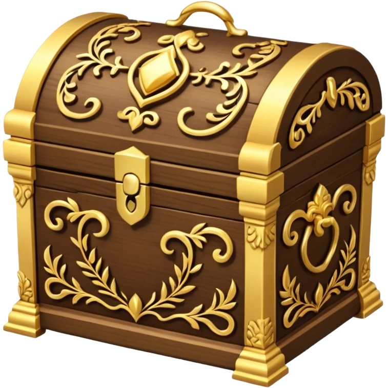 tresure box with motifs emoji