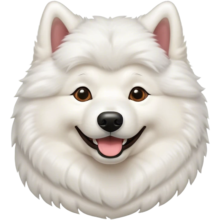 happy Samoyed emoji