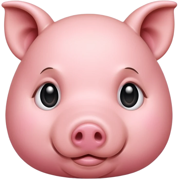 shush pig emoji