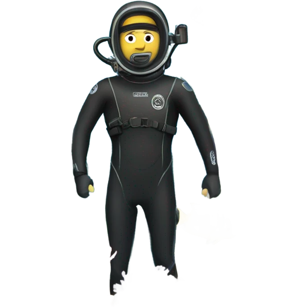 Deep sea diving emoji