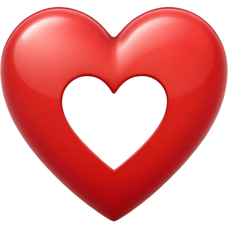 red heart emoji