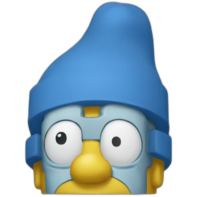 homer blue emoji