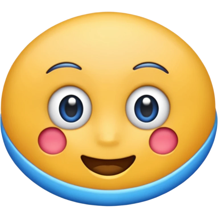 Emoji de laço azul emoji
