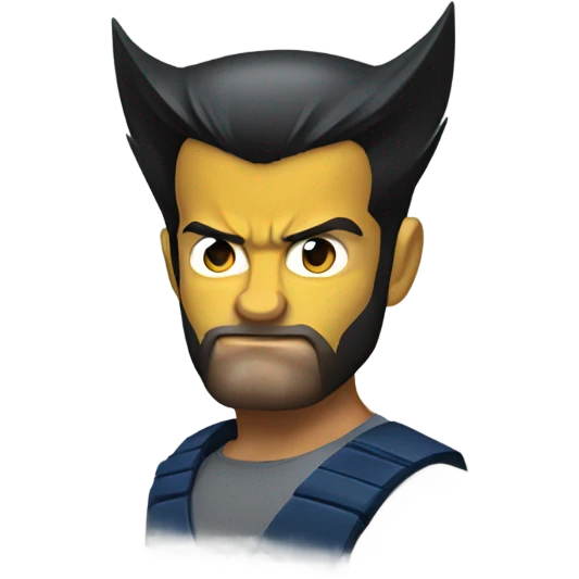 Wolverine version of Jesse emoji